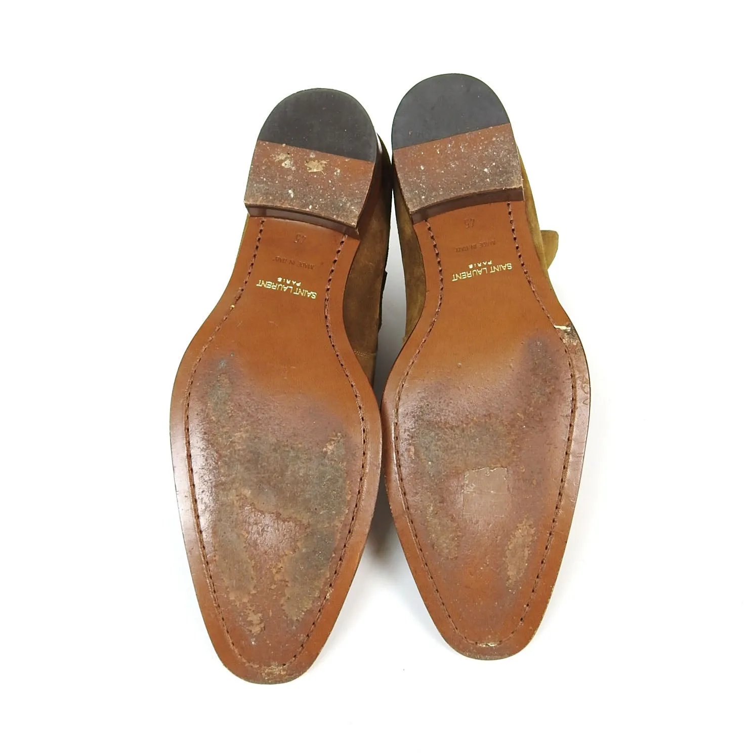 Saint Laurent Paris Suede Jodhpur Boots Size 45