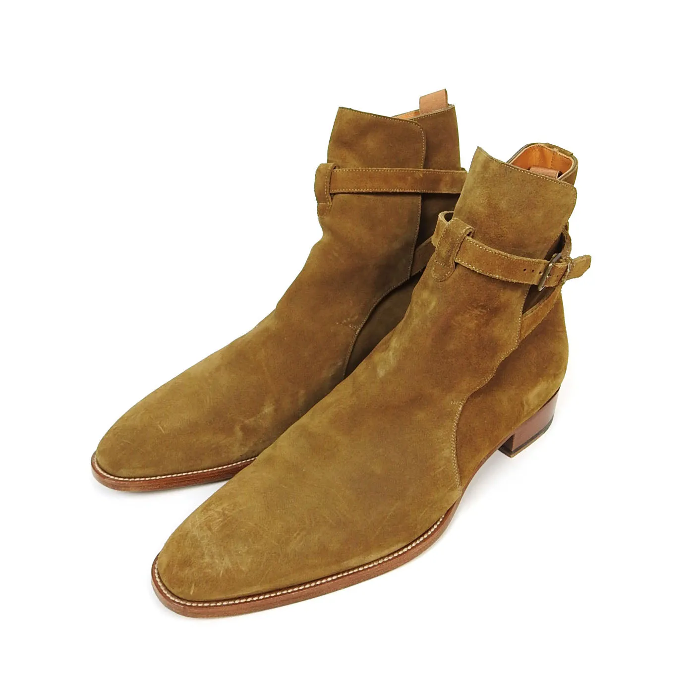 Saint Laurent Paris Suede Jodhpur Boots Size 45