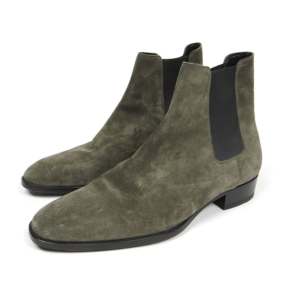 Saint Laurent Paris Wyatt Chelsea Boots Size 43