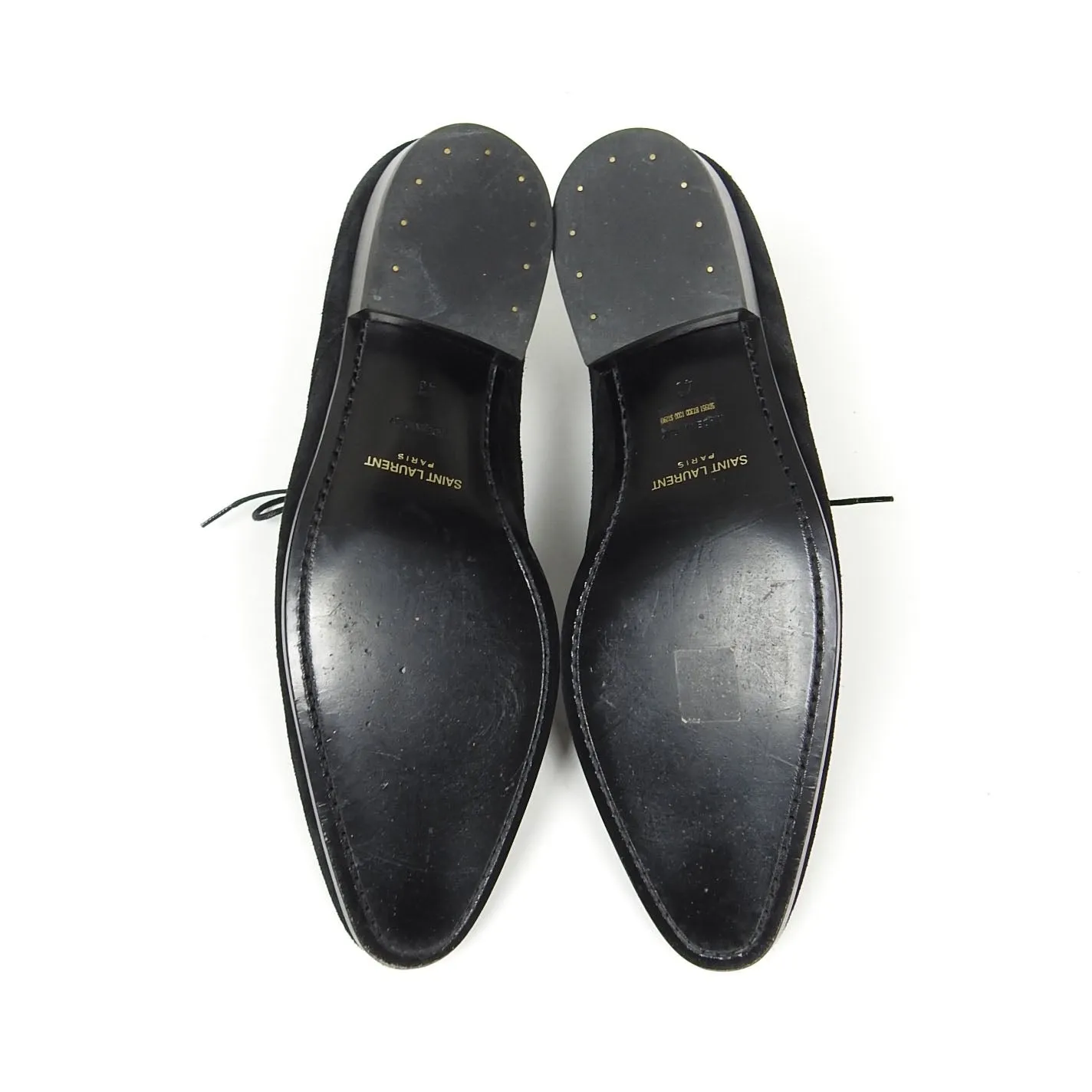 Saint Laurent Suede Wyatt 25 Boots Size 43
