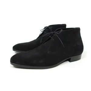 Saint Laurent Suede Wyatt 25 Boots Size 43