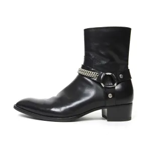 Saint Laurent Wyatt Harness Boots Size 43
