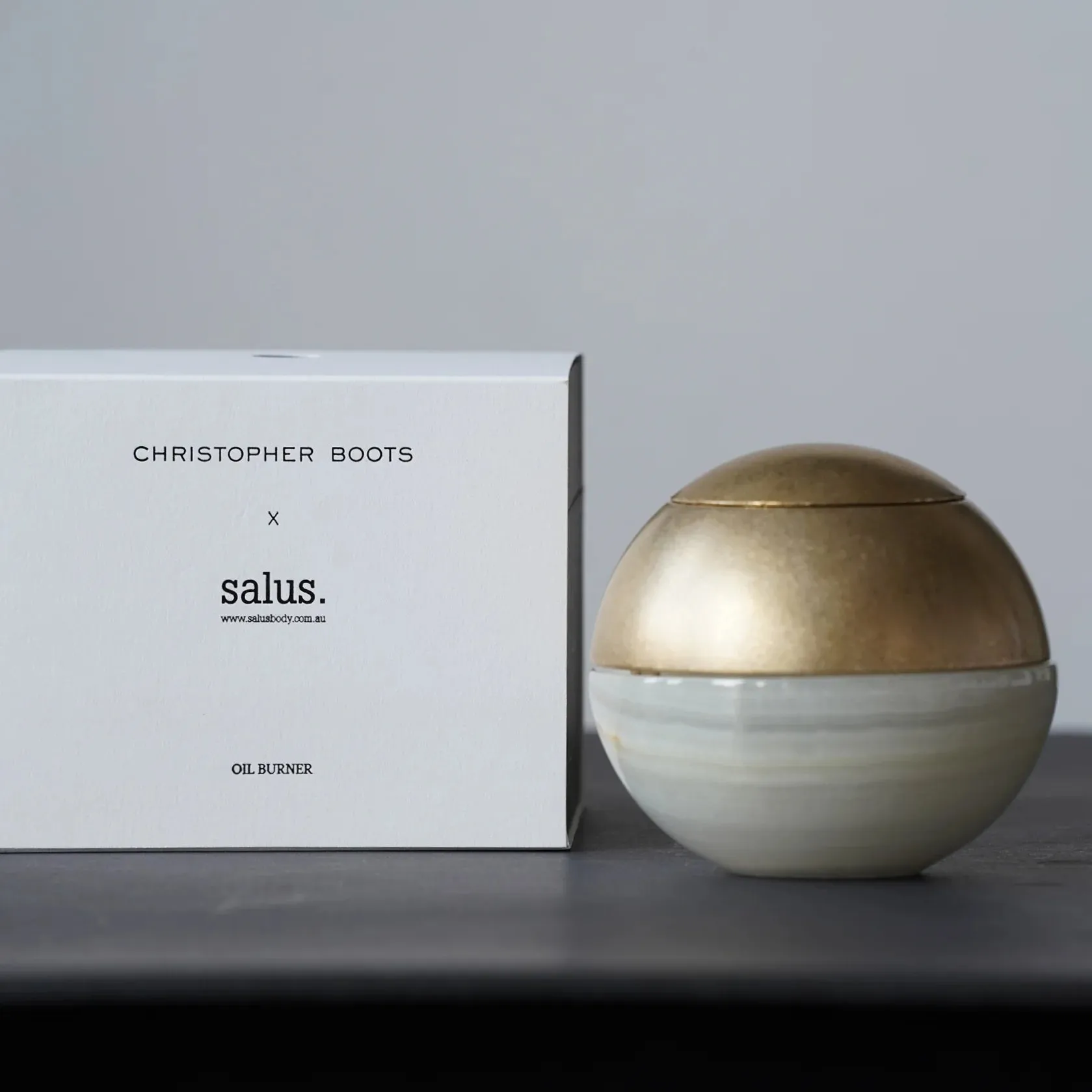 Salus. OIL Burner by CHRISTOPHER Boots