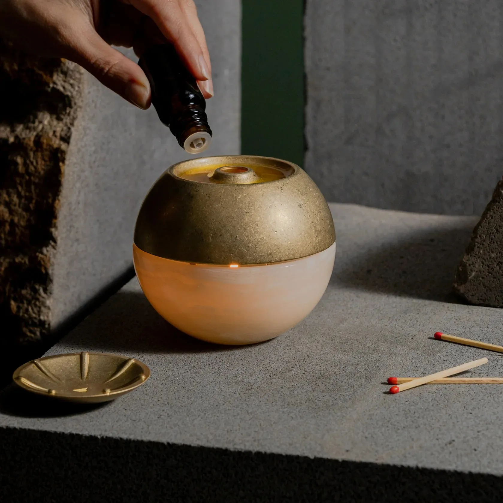 Salus. OIL Burner by CHRISTOPHER Boots