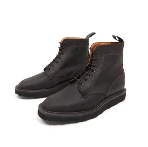Sanders Curtis Boots Dark Brown Size 8