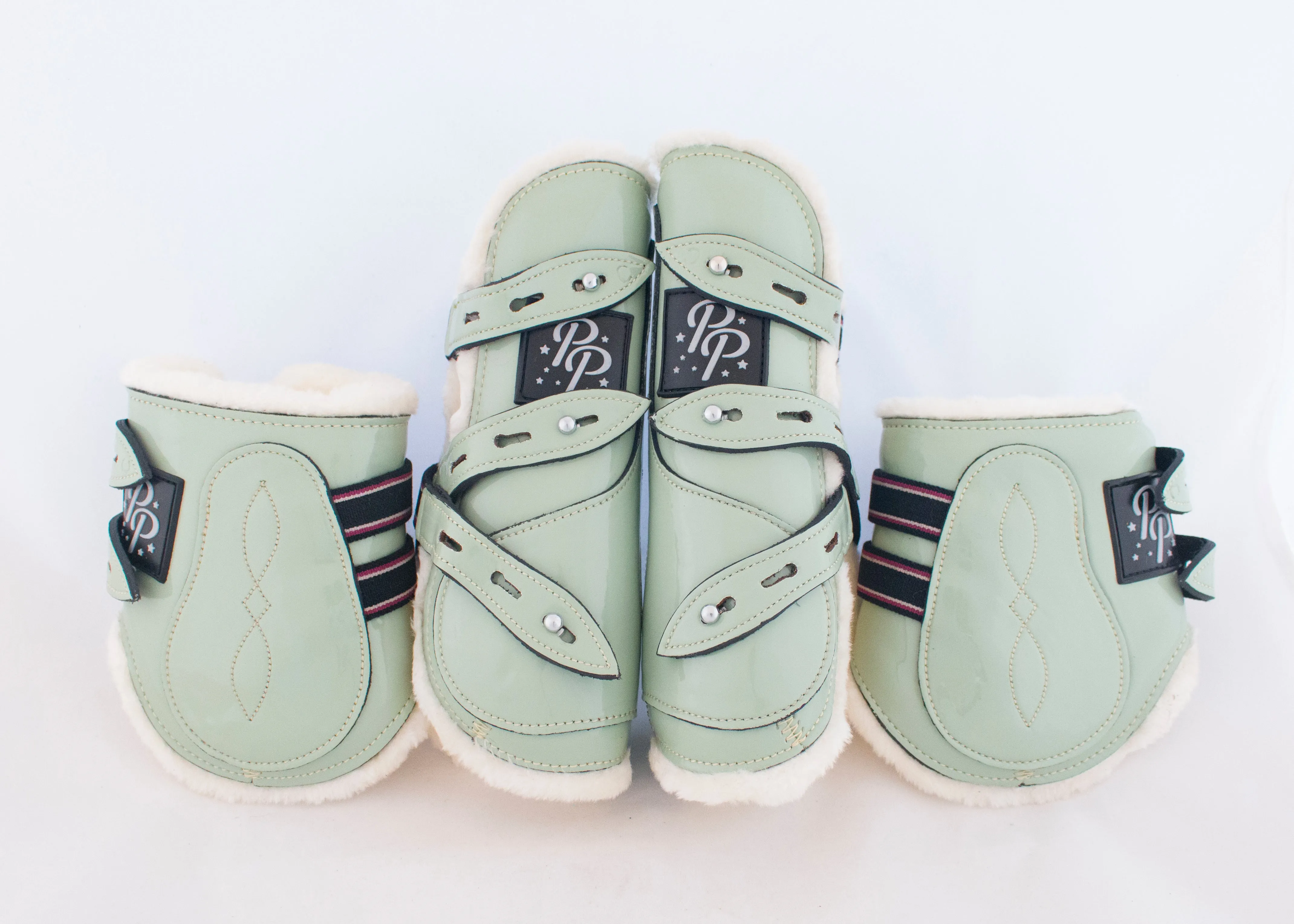 SECONDS Open Front Boots - Set of Four