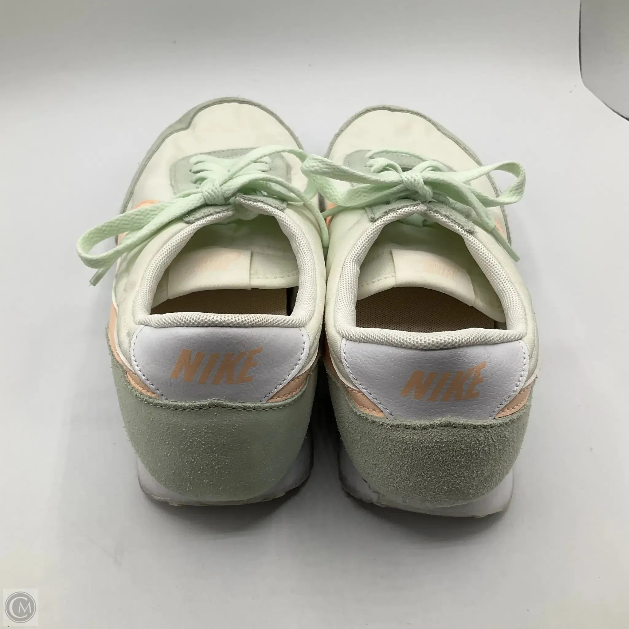 Shoes Sneakers By Nike In Green, Size: 9.5