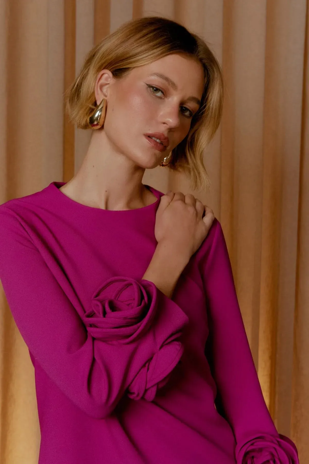 SHORT PINK DRESS