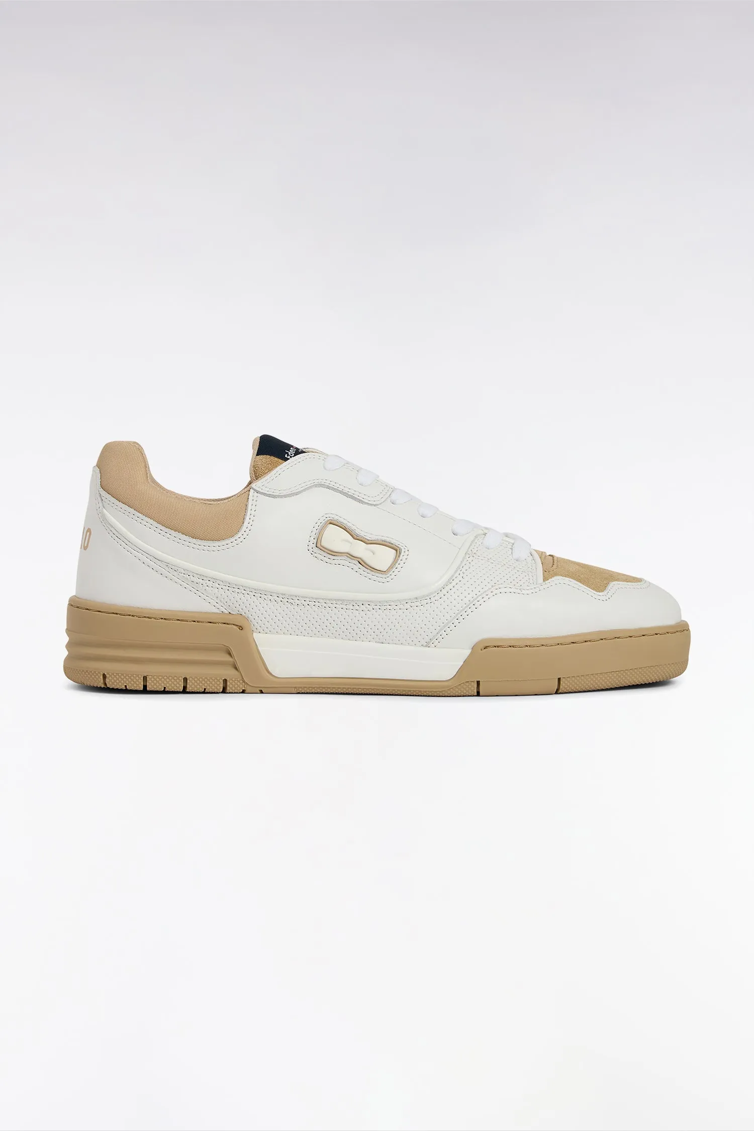 Sneakers EP10 en cuir blanches et beiges
