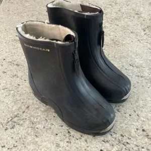 Snowgear Fleece Lined Rubber Over Shoe Boots Size 12  Women’s 10 Men’s‎