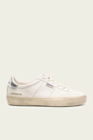 Soul-Star White Silver Leather Sneaker