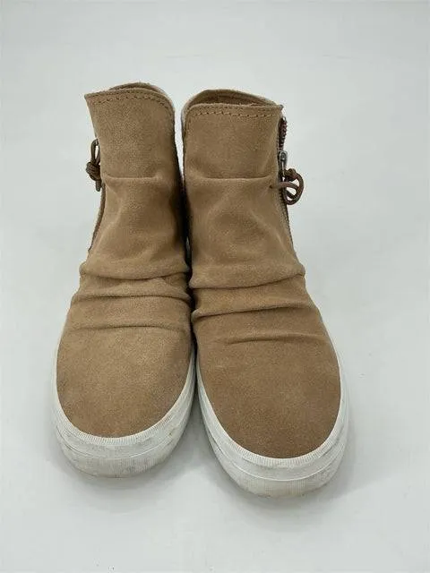 Sperry Tan Suede Boots Size 8.5