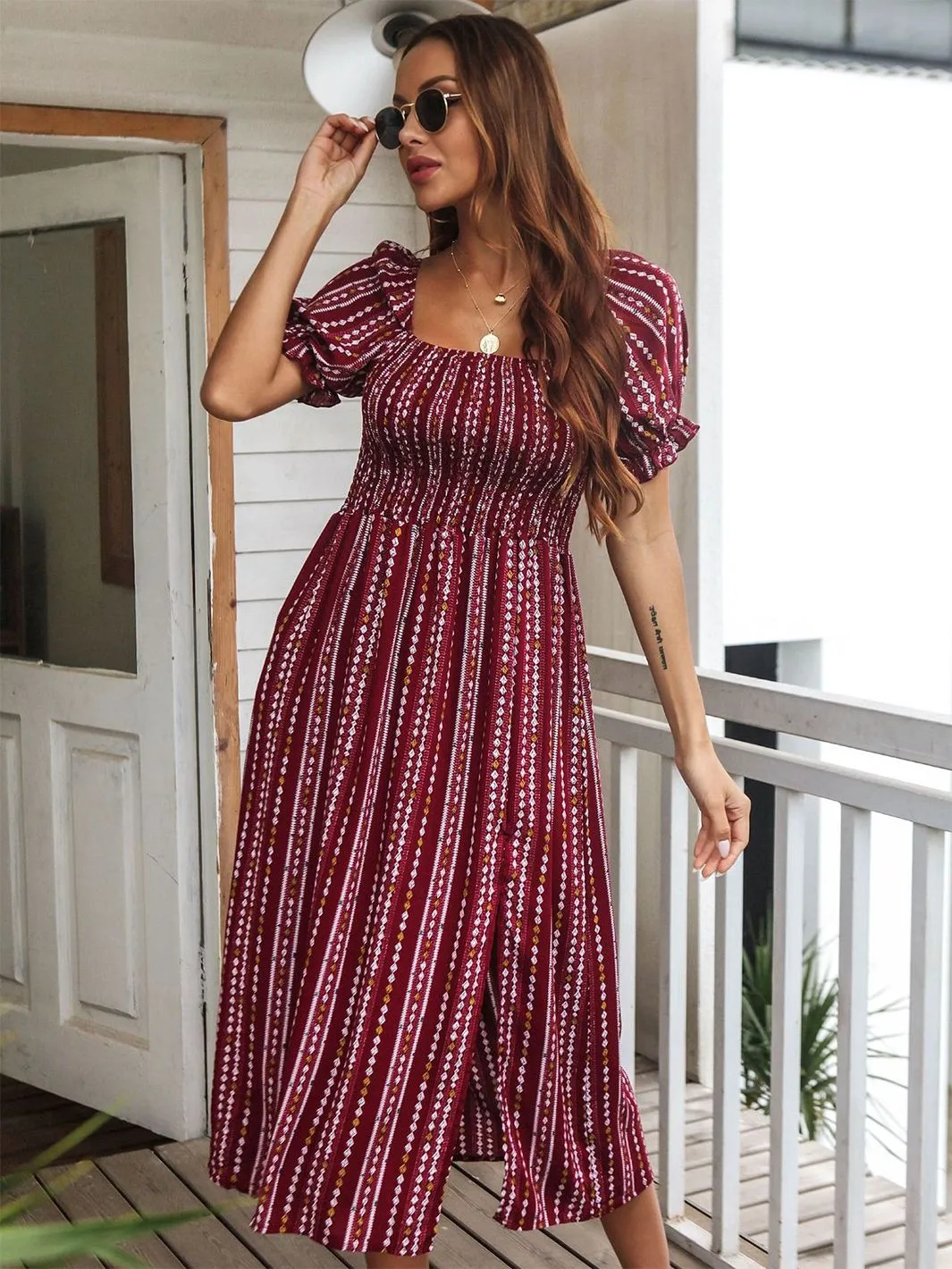 Spice Things Up Midi Dress