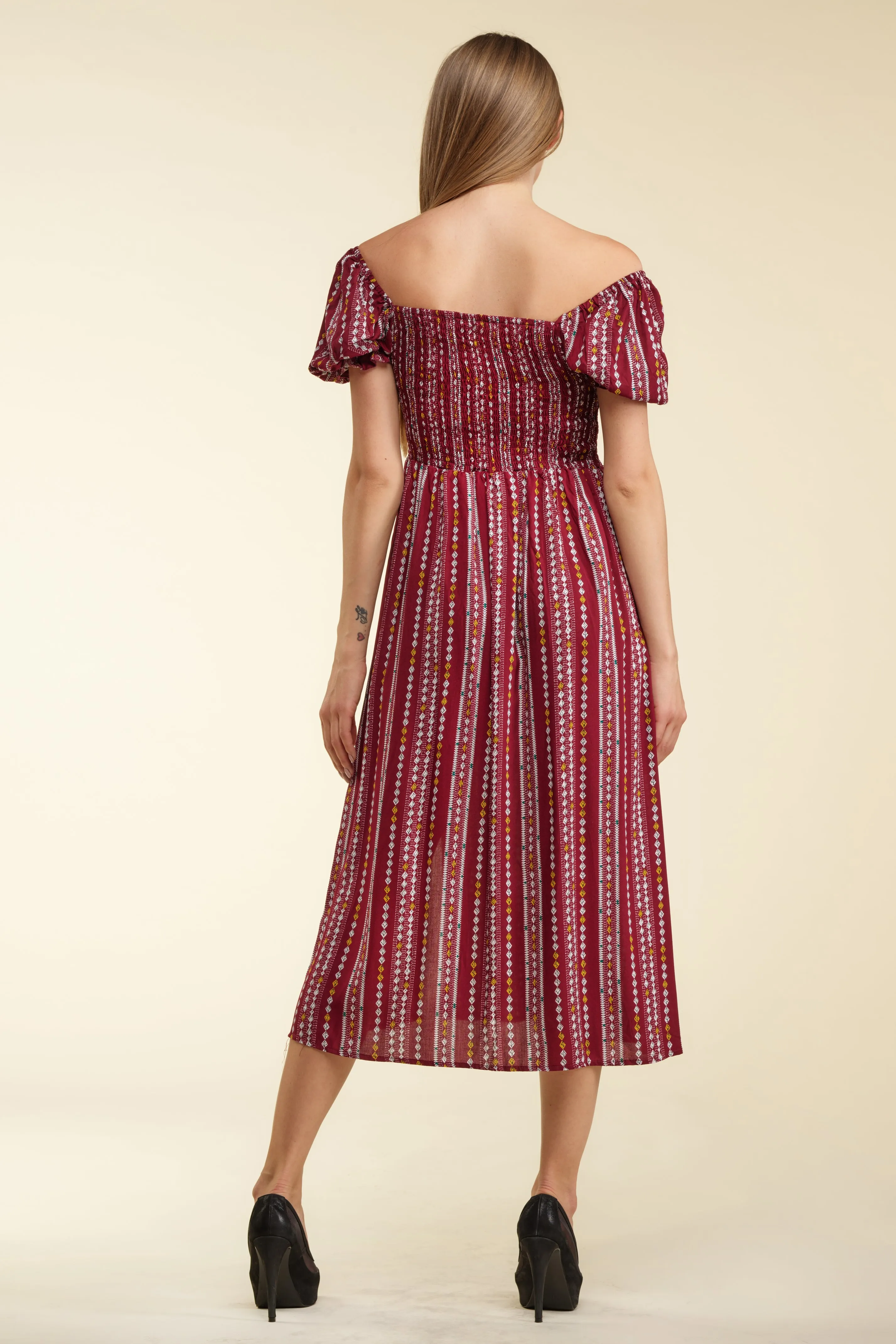 Spice Things Up Midi Dress