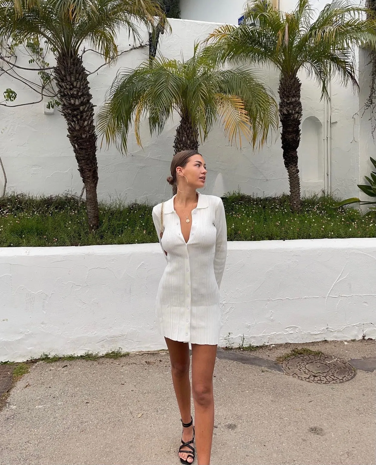 Style Addict - Collared Shirt Dress