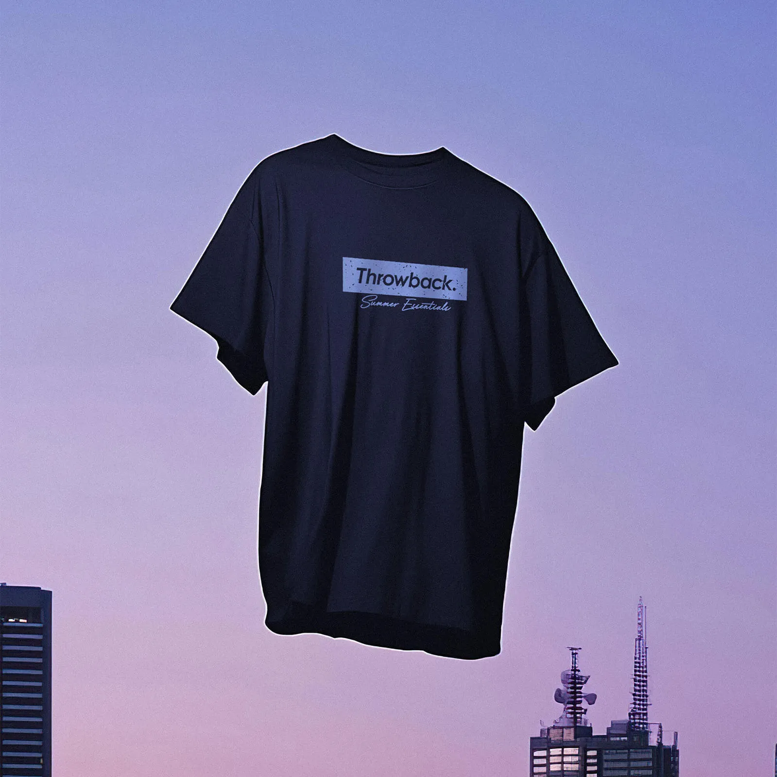 Summer Essentials 2025 Melbourne T-Shirt - Obsidian