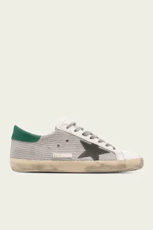 Super-Star Basalto Grey Leather Men Sneaker