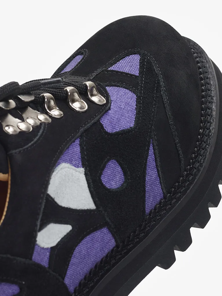 The KidSuper Boots With The Swirls Low Top by Cocker - Black