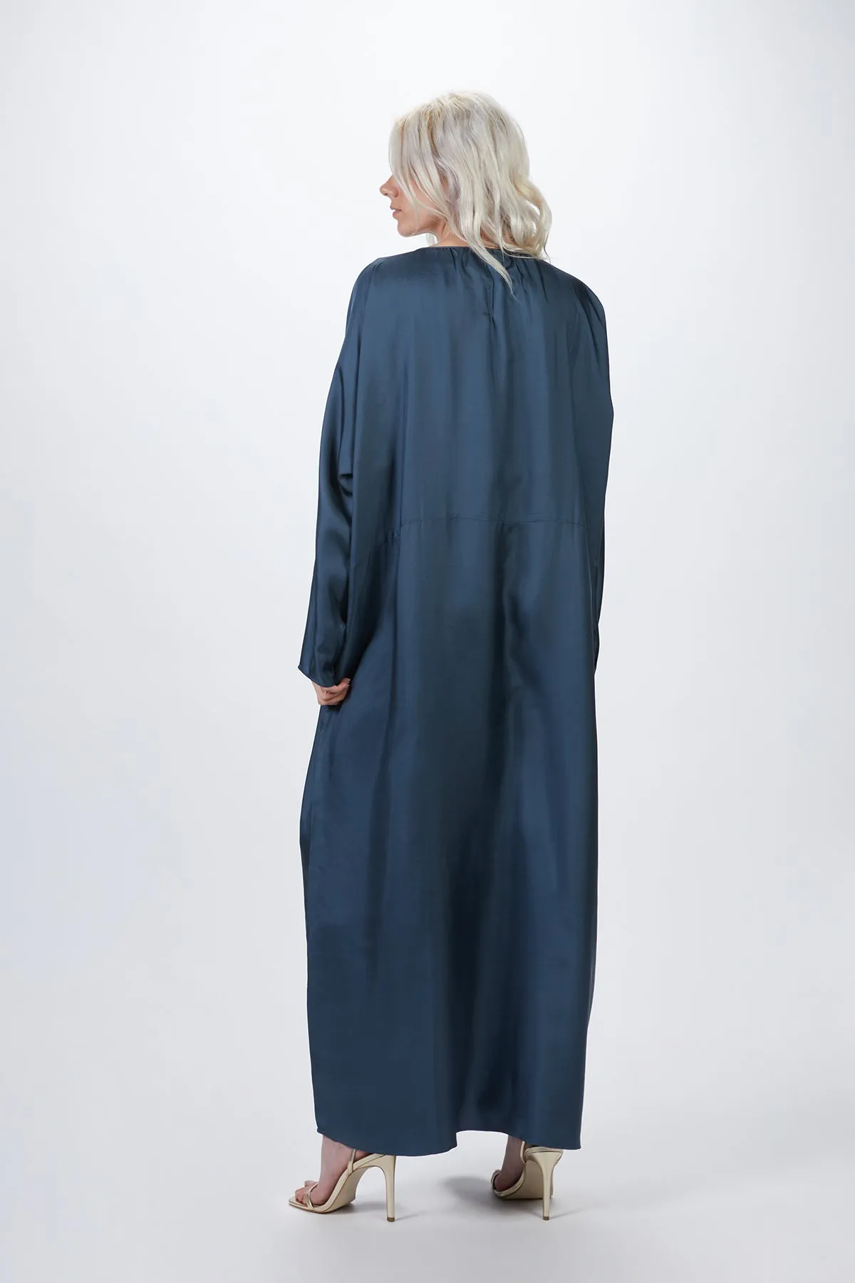 THE RHODES SATIN MAXI DRESS