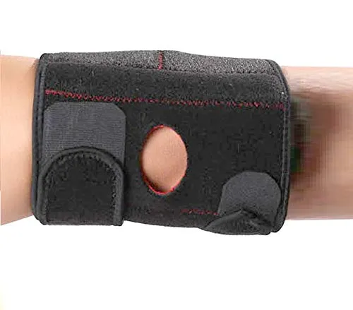 Tima Elbow Support Brace, Adjustable Tennis Elbow Support Brace, Great for Sprained Elbows, Tendonitis, Arthritis, Basketball, Baseball, Golfer's Elbow Provides Support & Ease Pains (Black)