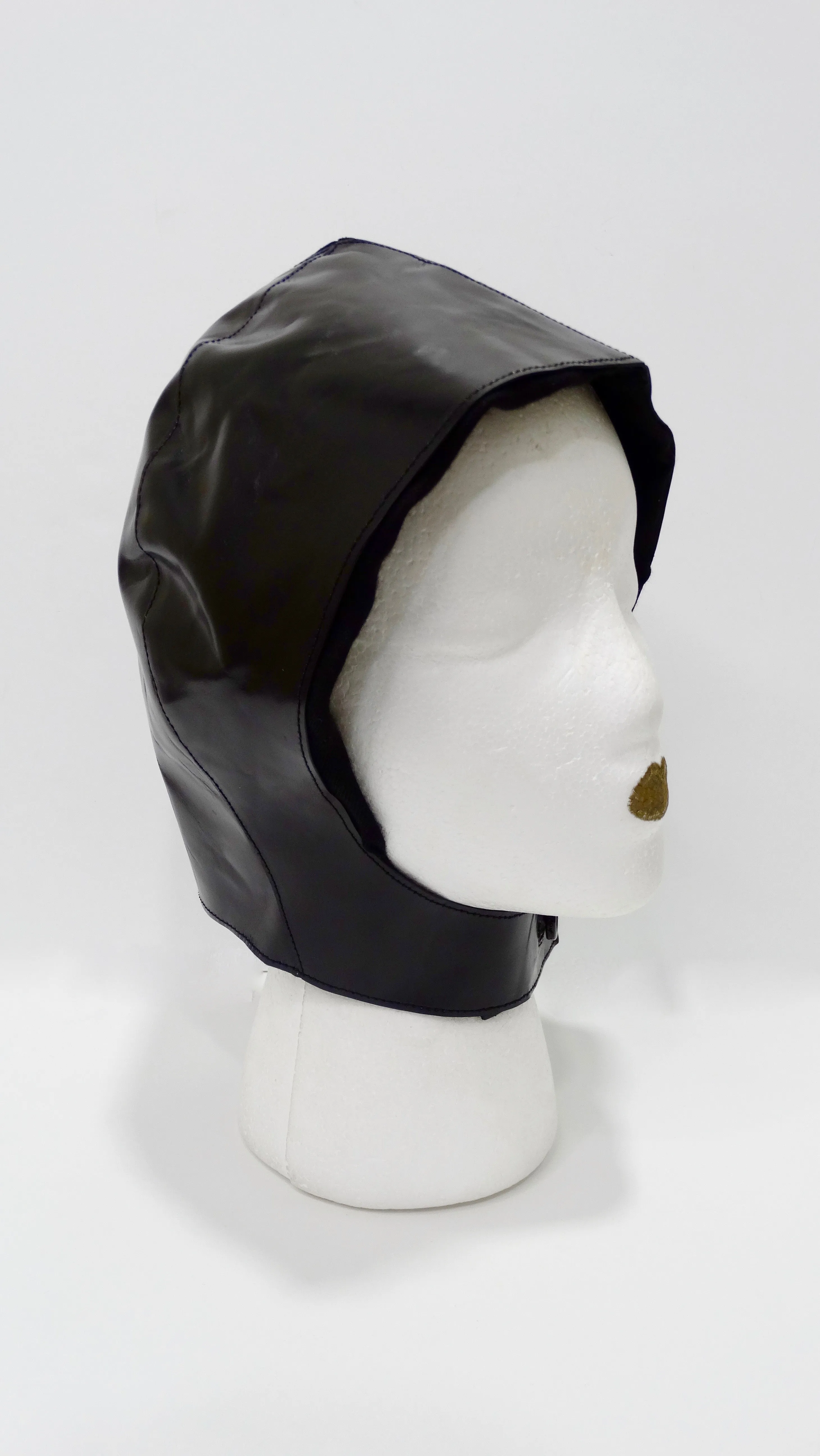 Tom Ford for YSL Black Leather Flight Cap