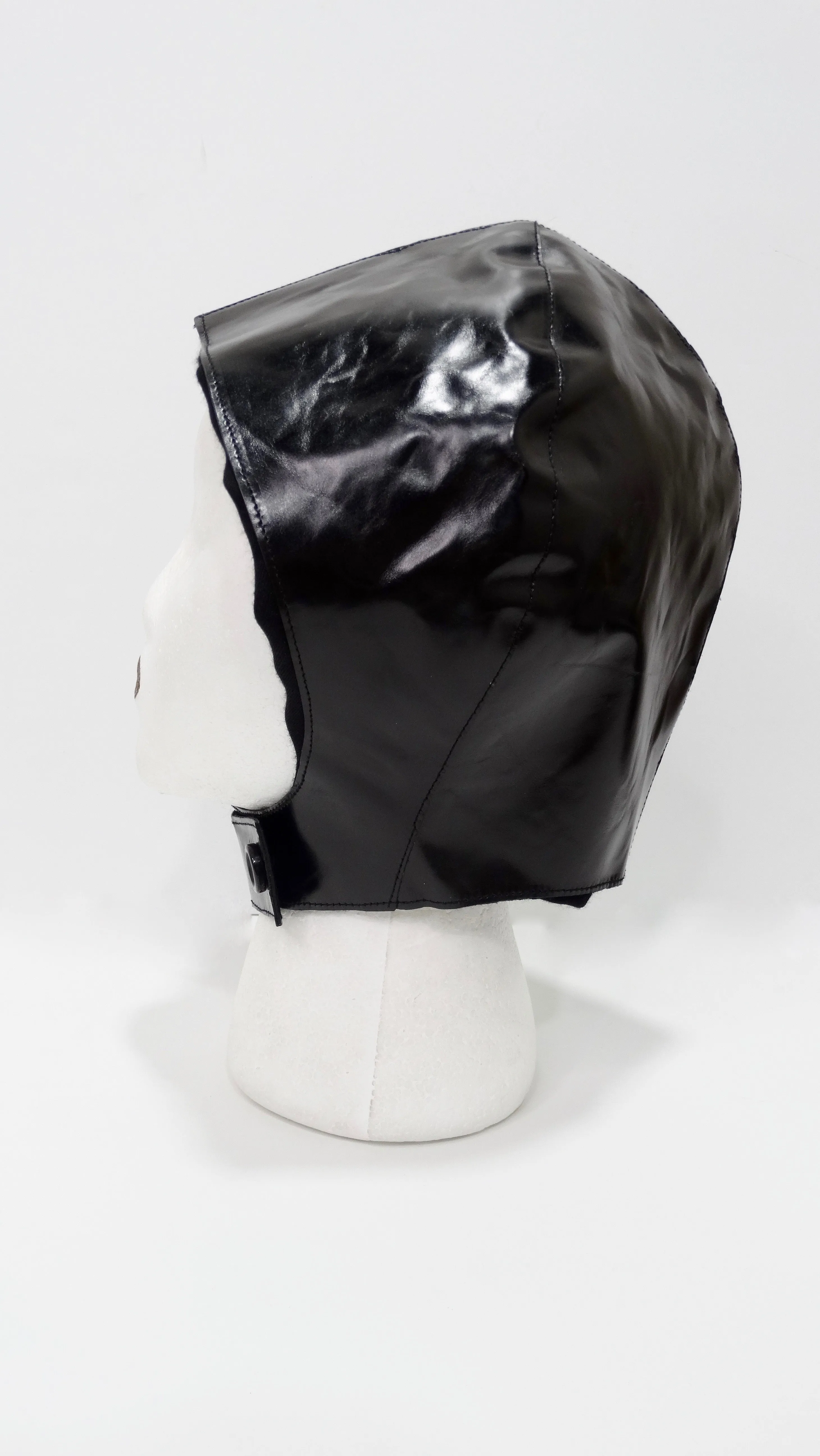 Tom Ford for YSL Black Leather Flight Cap
