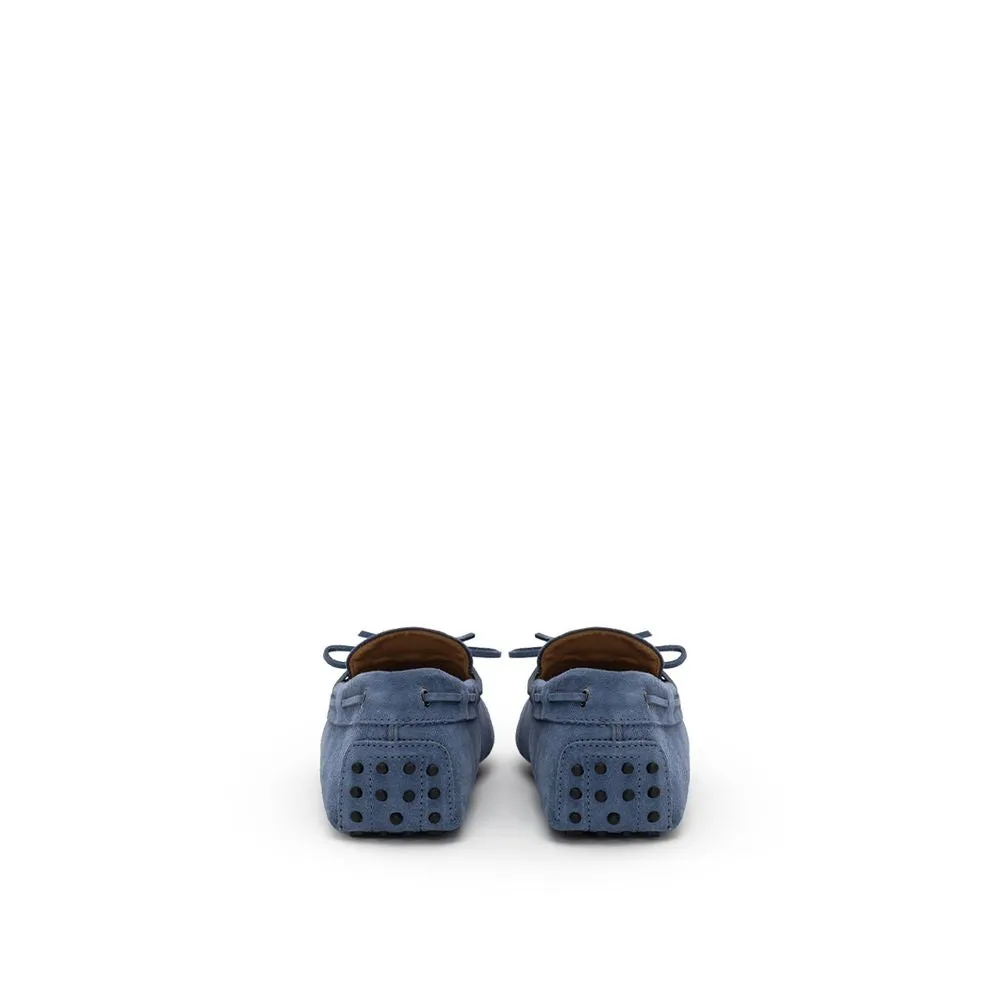 Turquoise Suede Leather Loafer