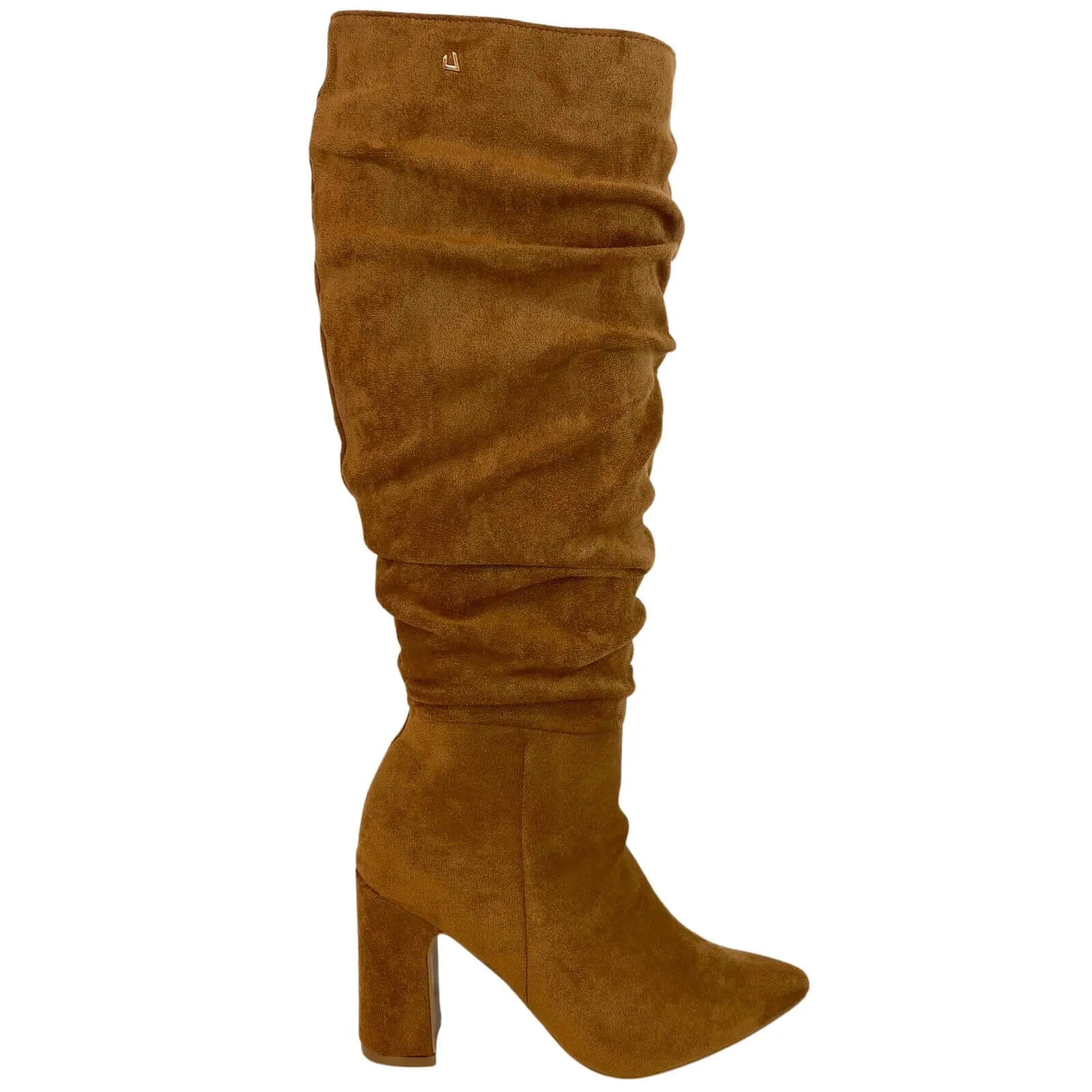 Una Healy Famous Friends Slouch Boots - Tan