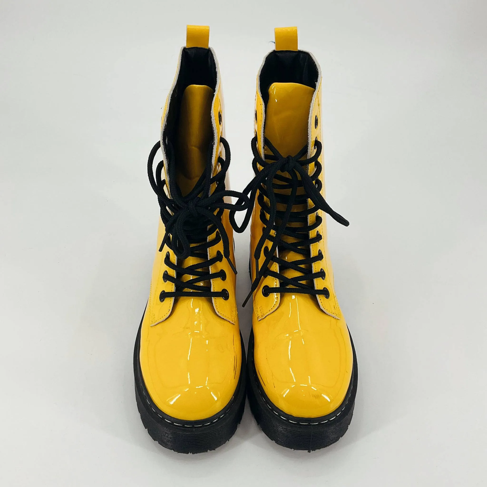 Unilady Yellow Boots Size 7