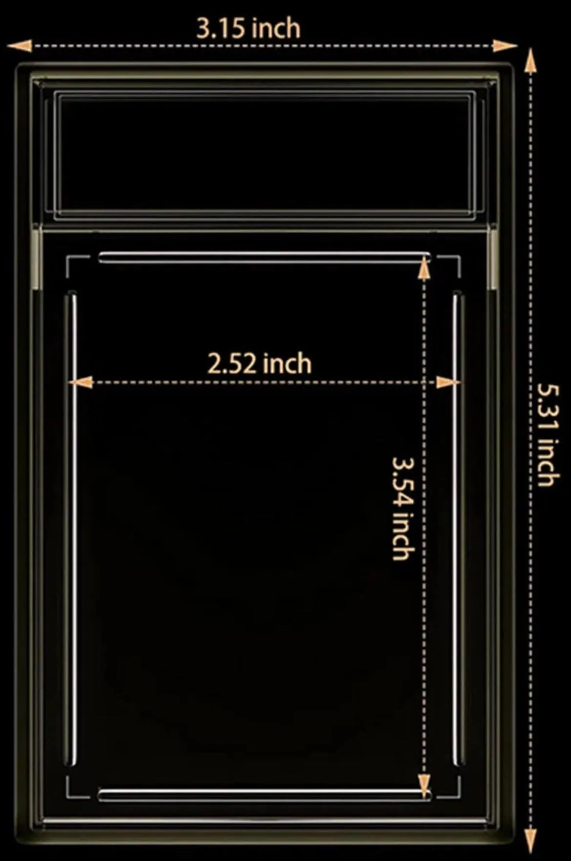 Vanity Slabs 10 Pack Bundle Includes Random Mystery Card for Baseball Football Hockey Basketball Cards