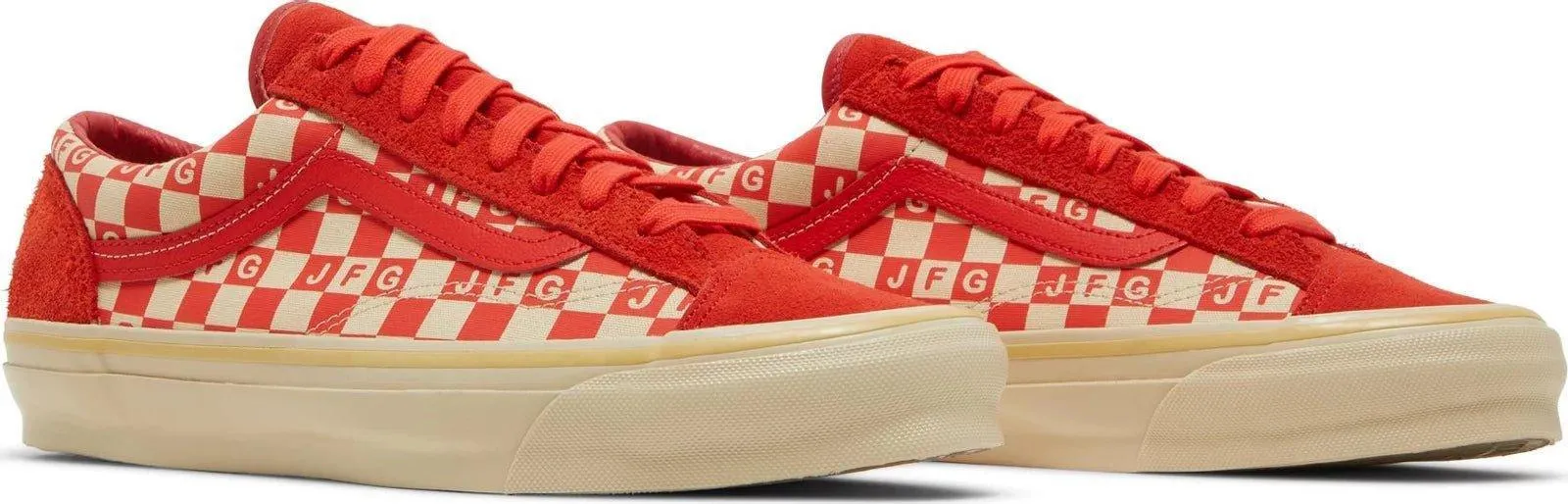 Vans Vault OG Style 36 LX Joe Freshgoods The Honeymoon Stage Red
