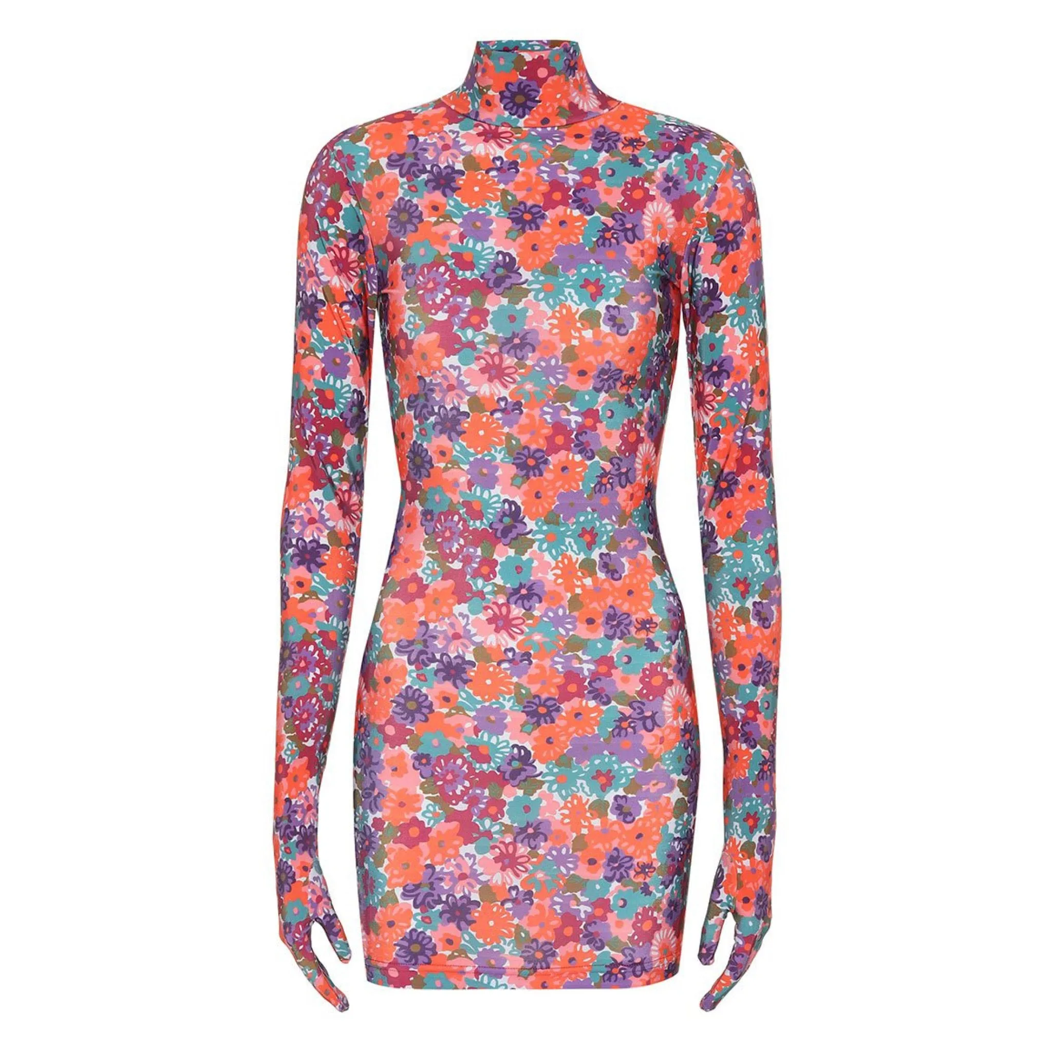 Vetements Floral Glove Dress