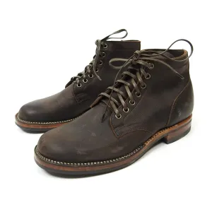 Viberg Brown Leather Boots Size 7.5