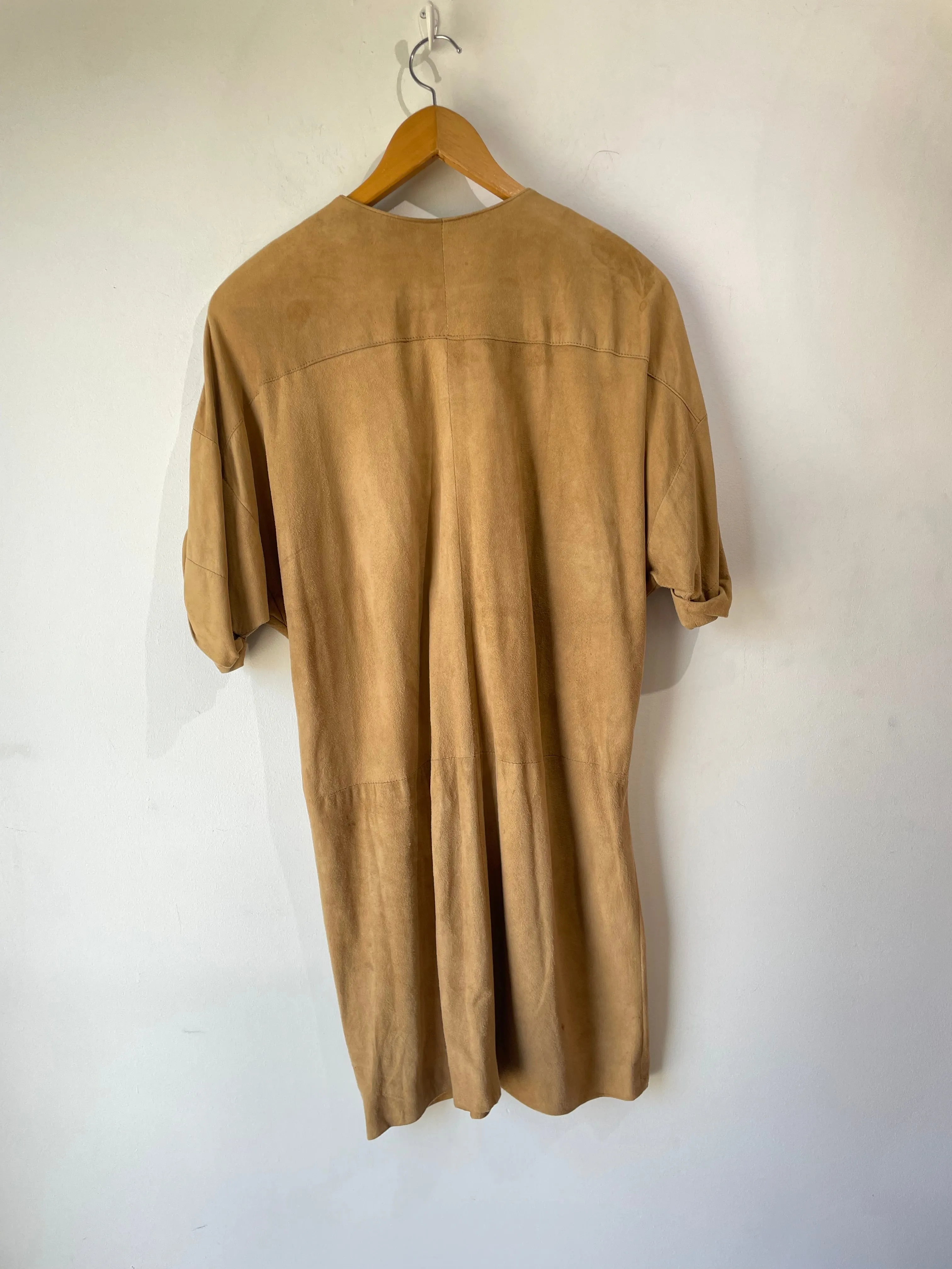 Vintage Ann Taylor Suede Dress