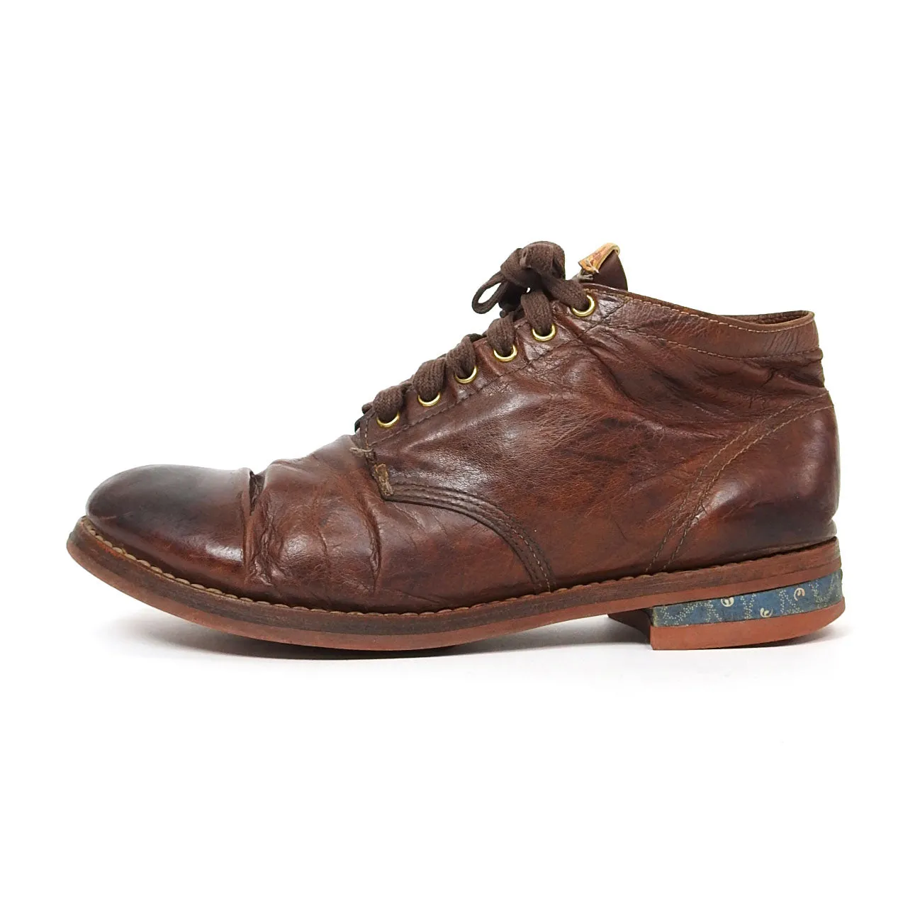 Visvim Brigadier Boots Mid Folk Size 12