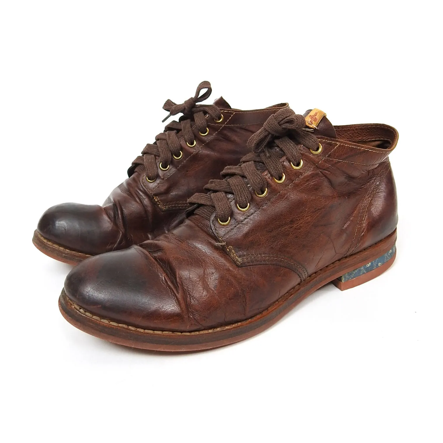 Visvim Brigadier Boots Mid Folk Size 12