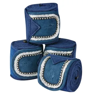 Weatherbeeta Fleece Bling Bandage 4 Pack