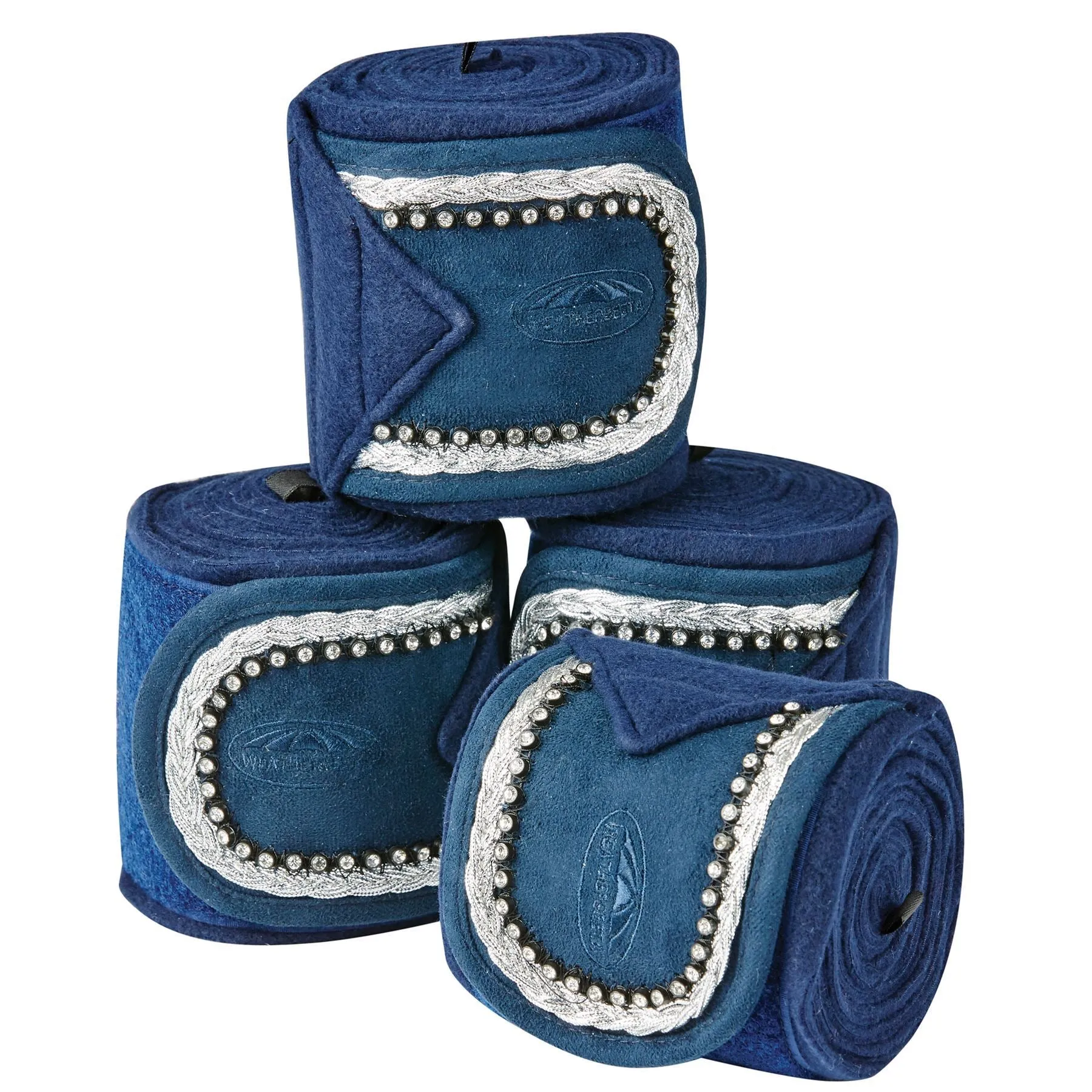 Weatherbeeta Fleece Bling Bandage 4 Pack