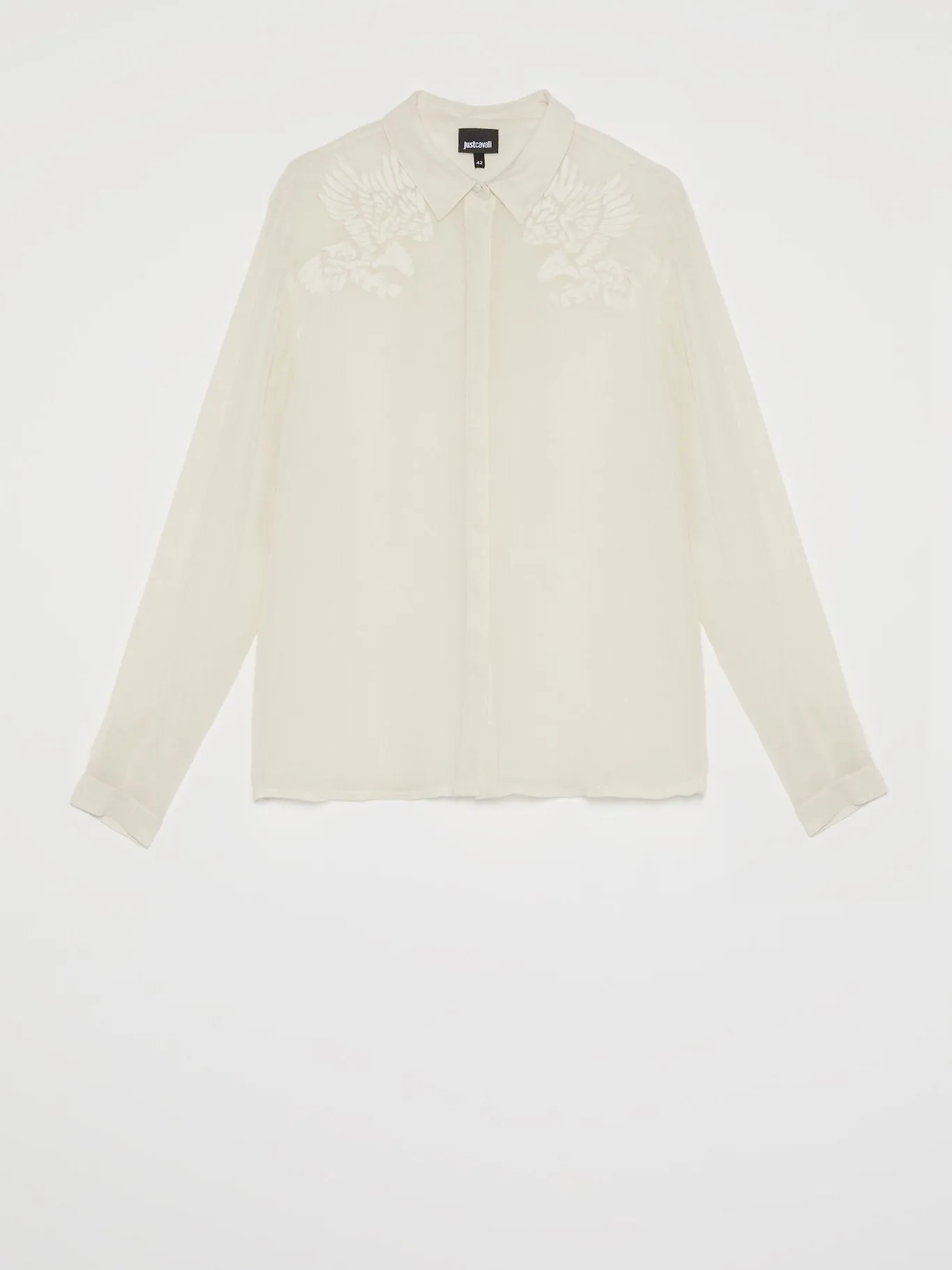 White Eagle Print Shirt