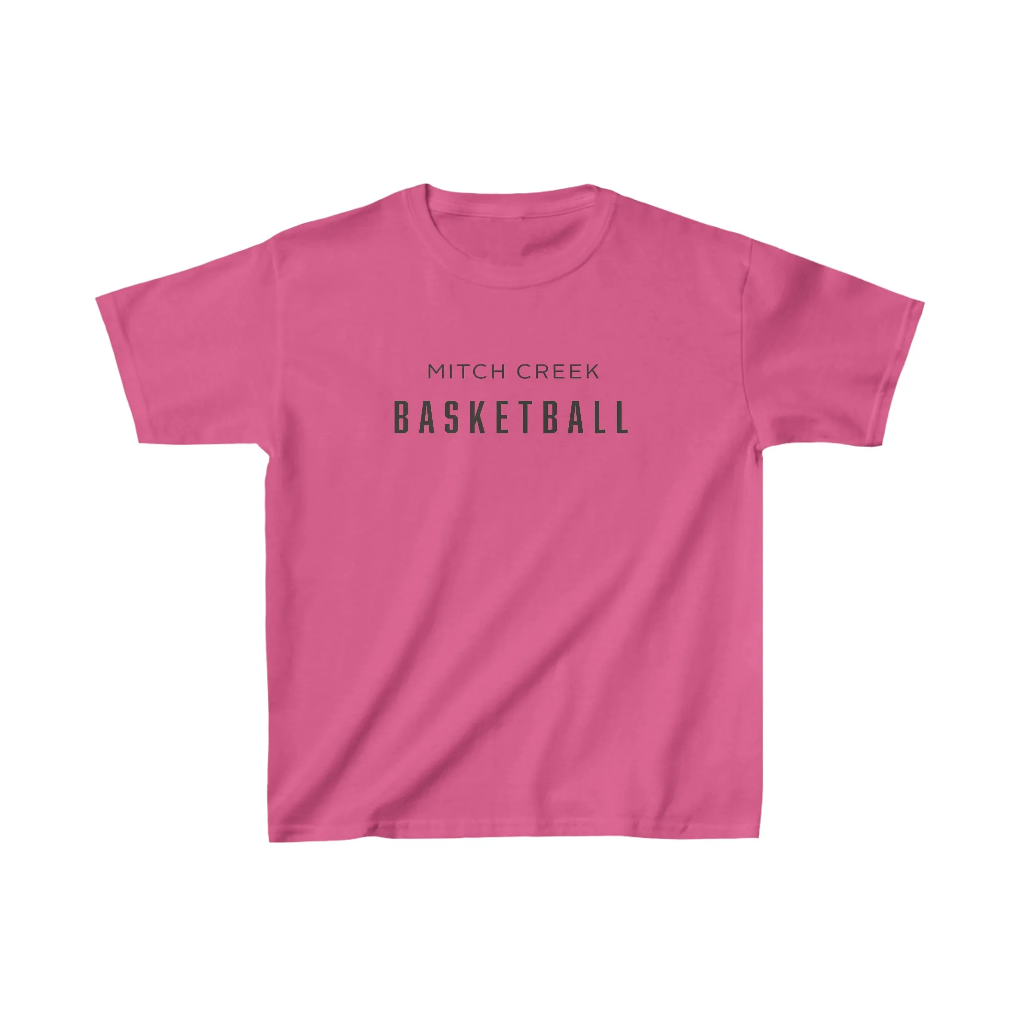 Youth Mitch Creek Basketball Logo Heavy Cotton™ Tee