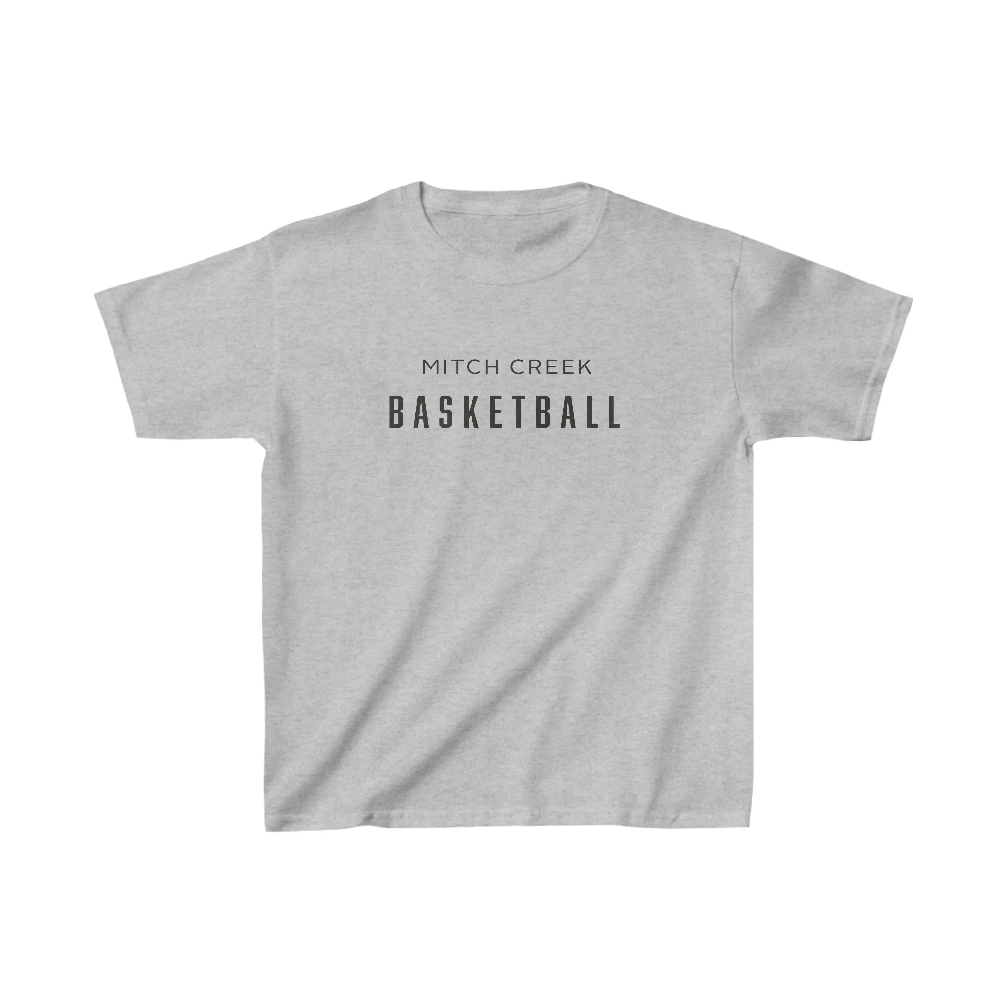 Youth Mitch Creek Basketball Logo Heavy Cotton™ Tee