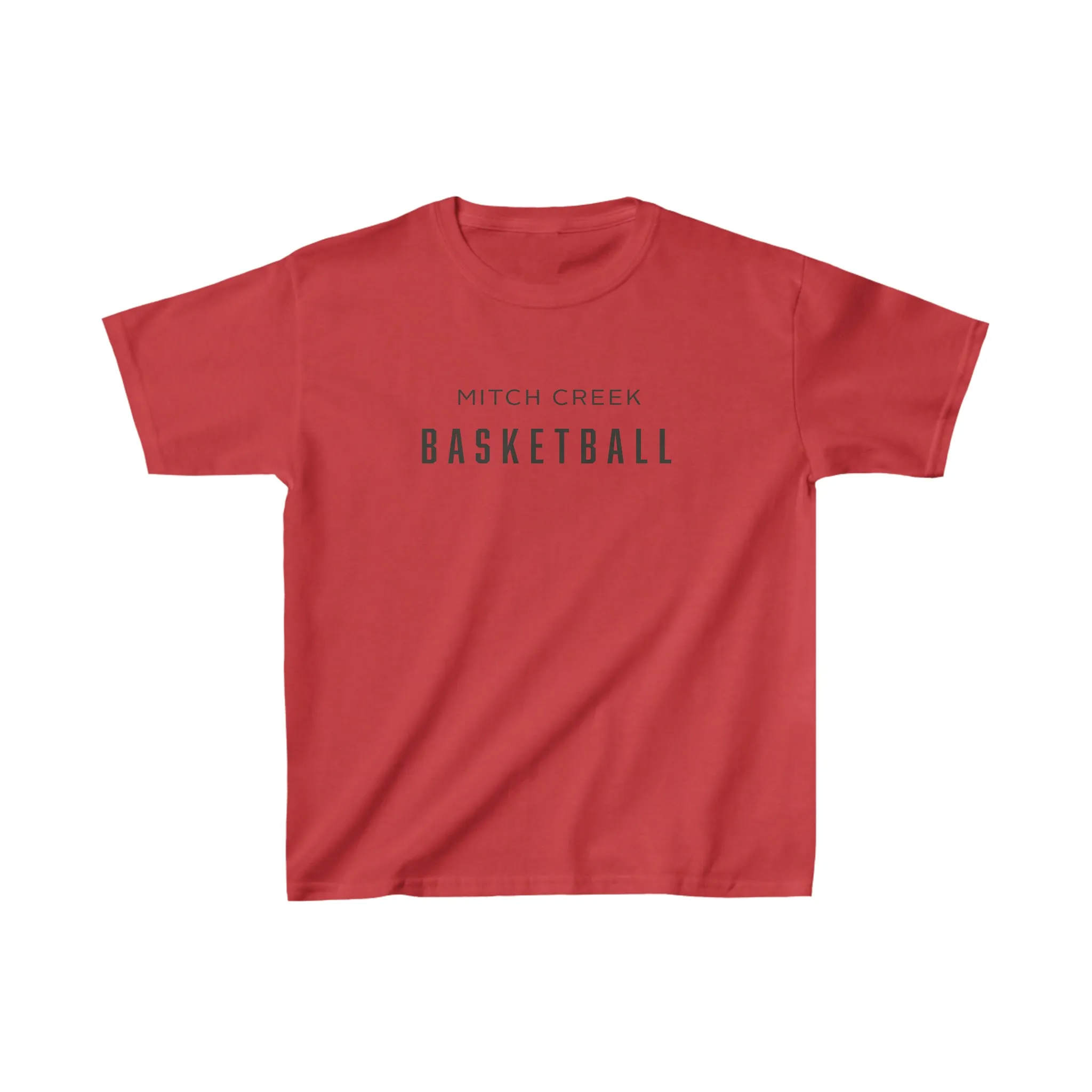 Youth Mitch Creek Basketball Logo Heavy Cotton™ Tee