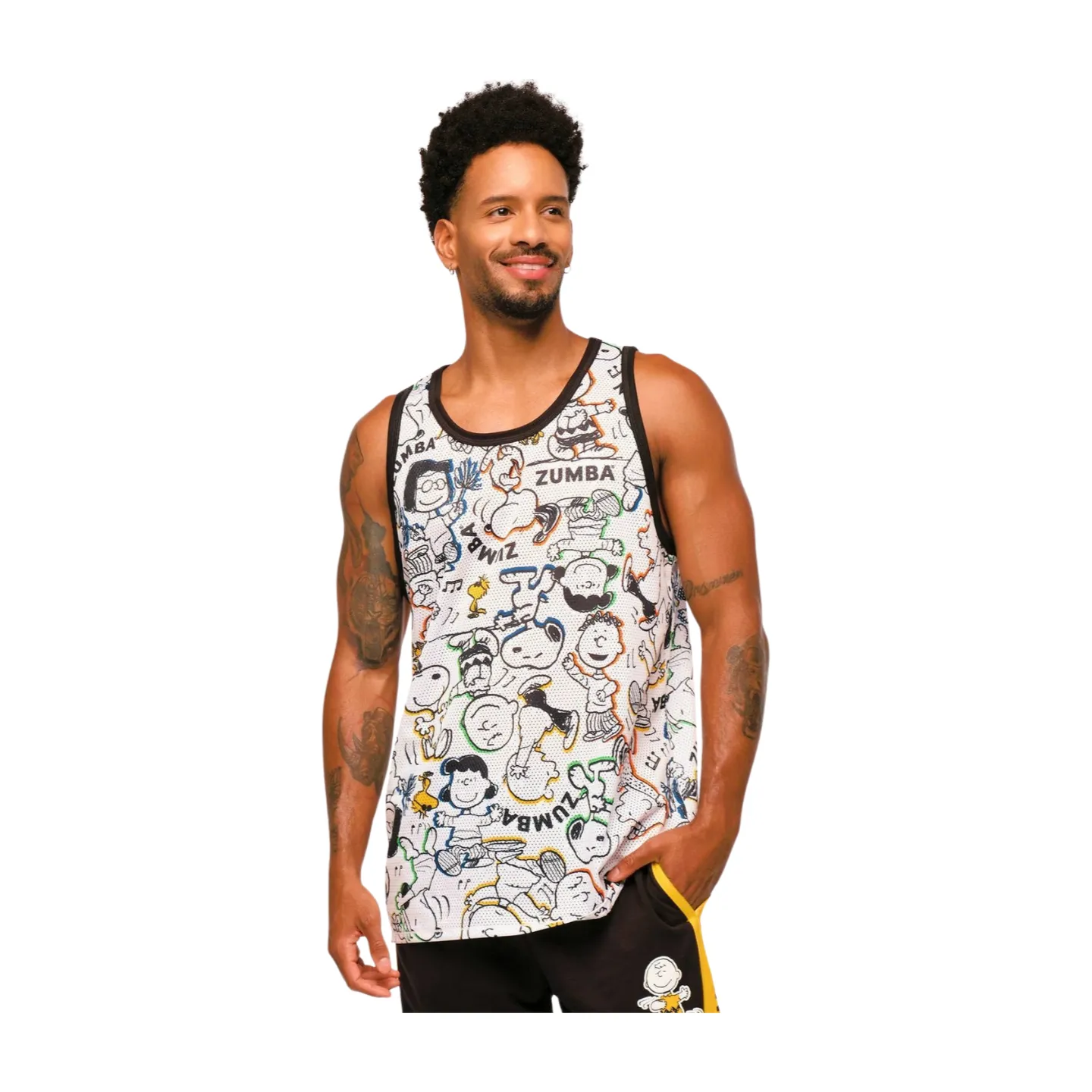 Zumba X Peanuts Men's Basketball Tank (Special Order)