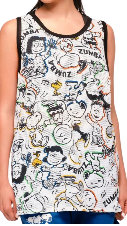 Zumba X Peanuts Men's Basketball Tank (Special Order)